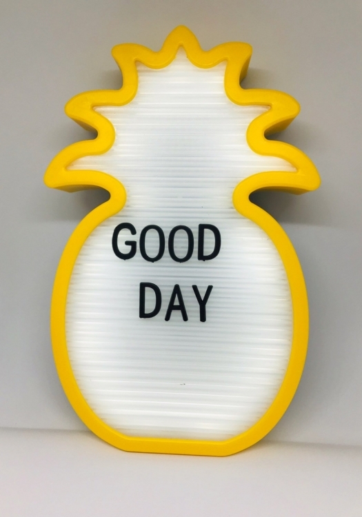 

Ночник светильник Ананас с буквами 142шт Light up message board с посланием