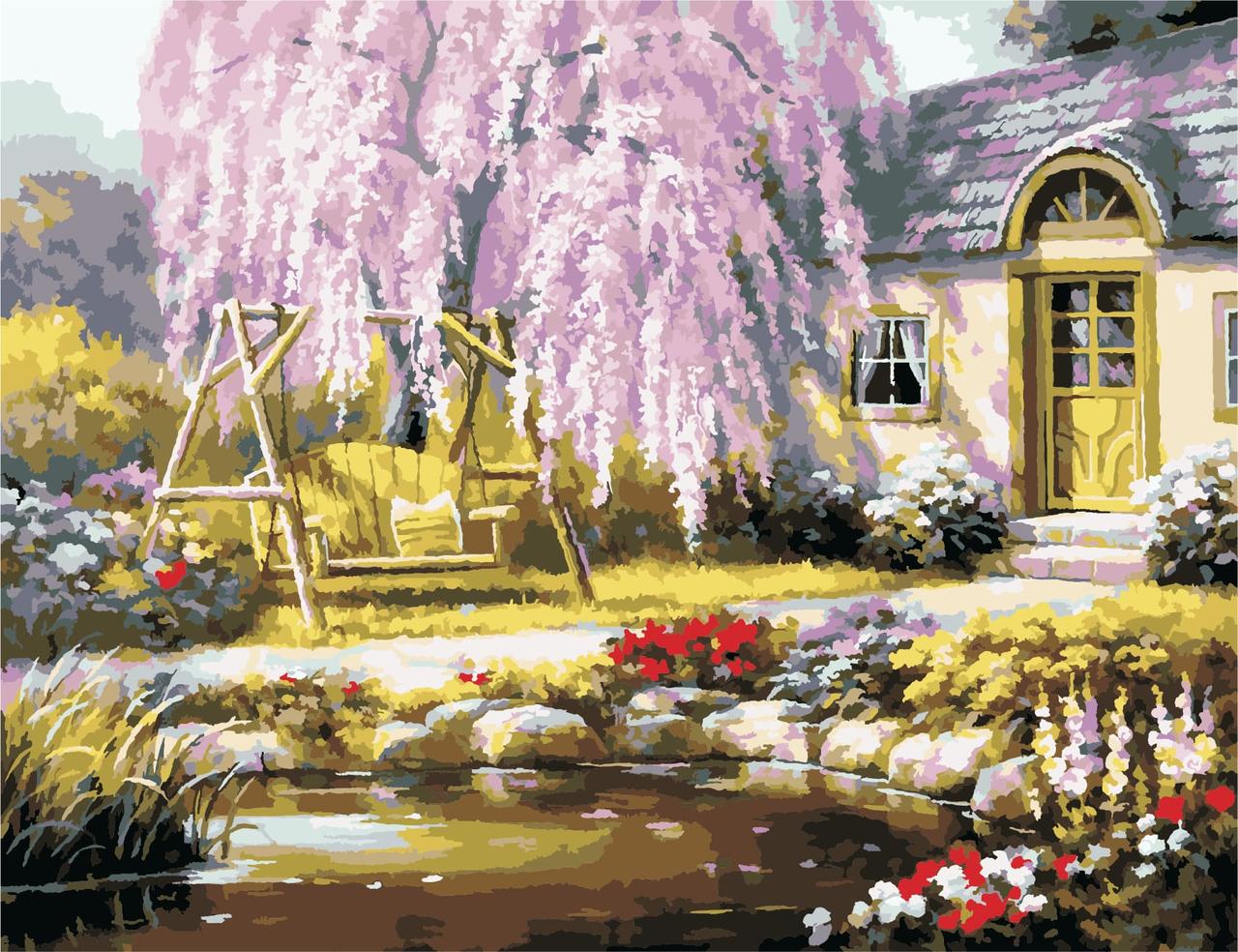

Картина по номерам "Уютный дом" ArtStory в подарочной коробке 50x65см AS0972