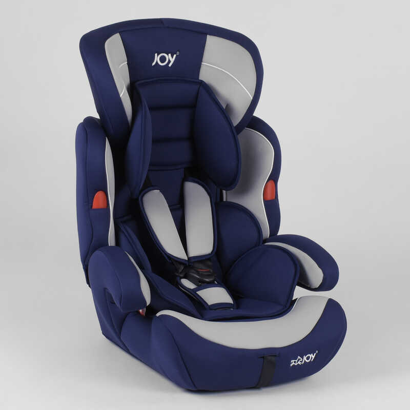 

Автокресло JOY универсальное от 9 до 36 кг с бустером бело-синий NB-5222