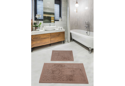 

Набор ковриков для ванной комнаты Diva Gross Beige 60*100+50*60 Бежевый