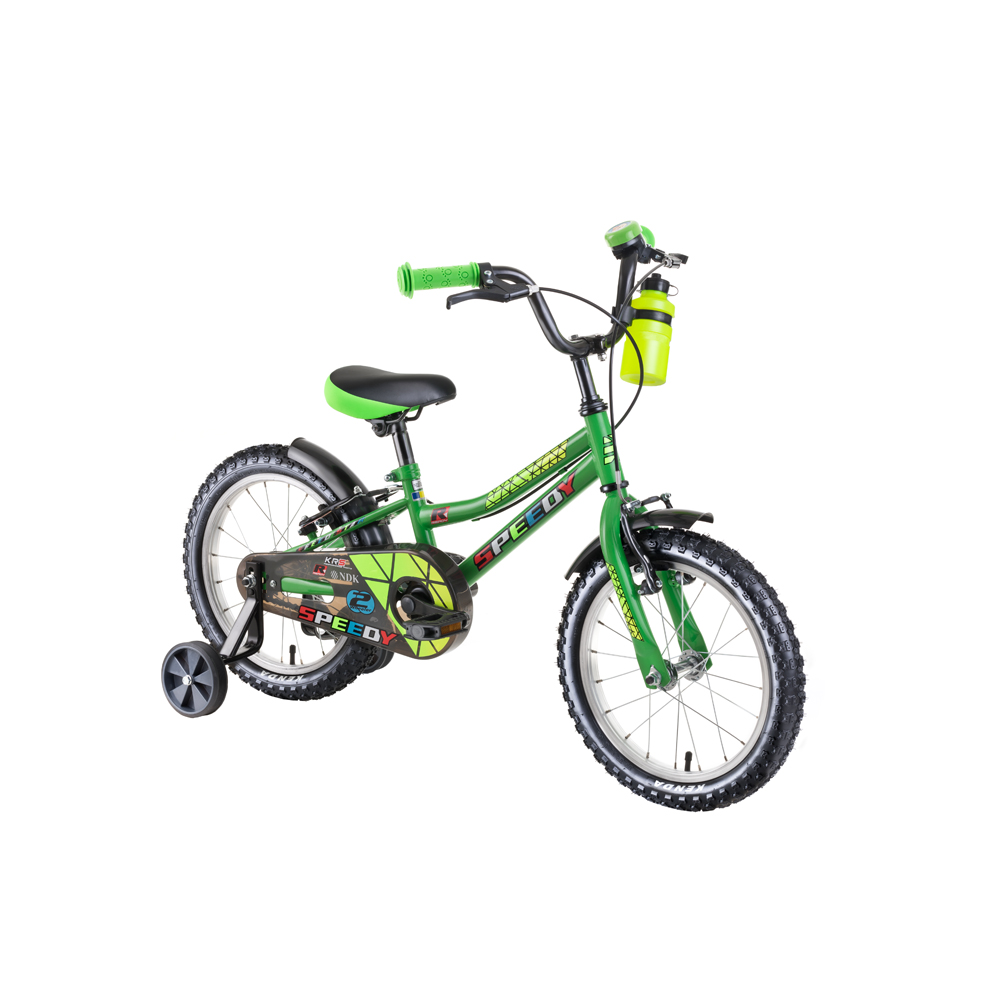 

Дитячий велосипед DHS Speedy 1603 16” – 2019 - Green