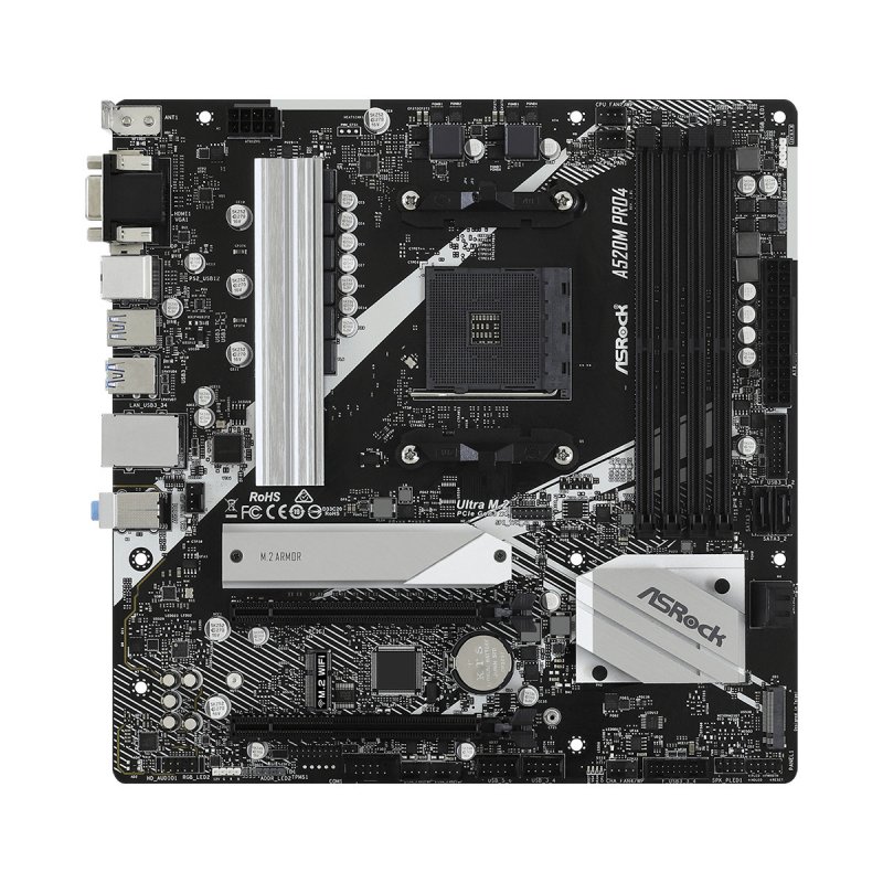 

Материнськая плата ASRock A520M Pro4 (A520M Pro4)