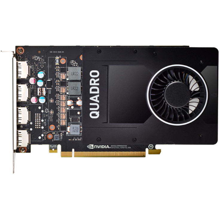 

PNY QUADRO P2200 5GB 4DP/1DVI (VCQP2200-PB)