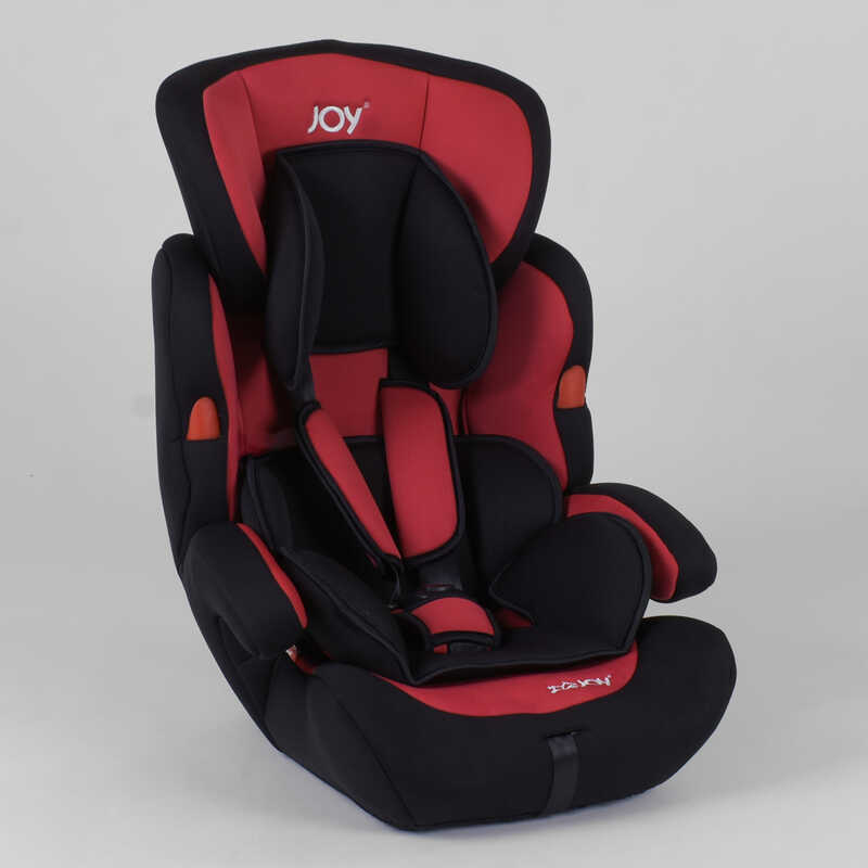 

Автокресло JOY универсальное от 9 до 36 кг с бустером черно-красный NB-7104