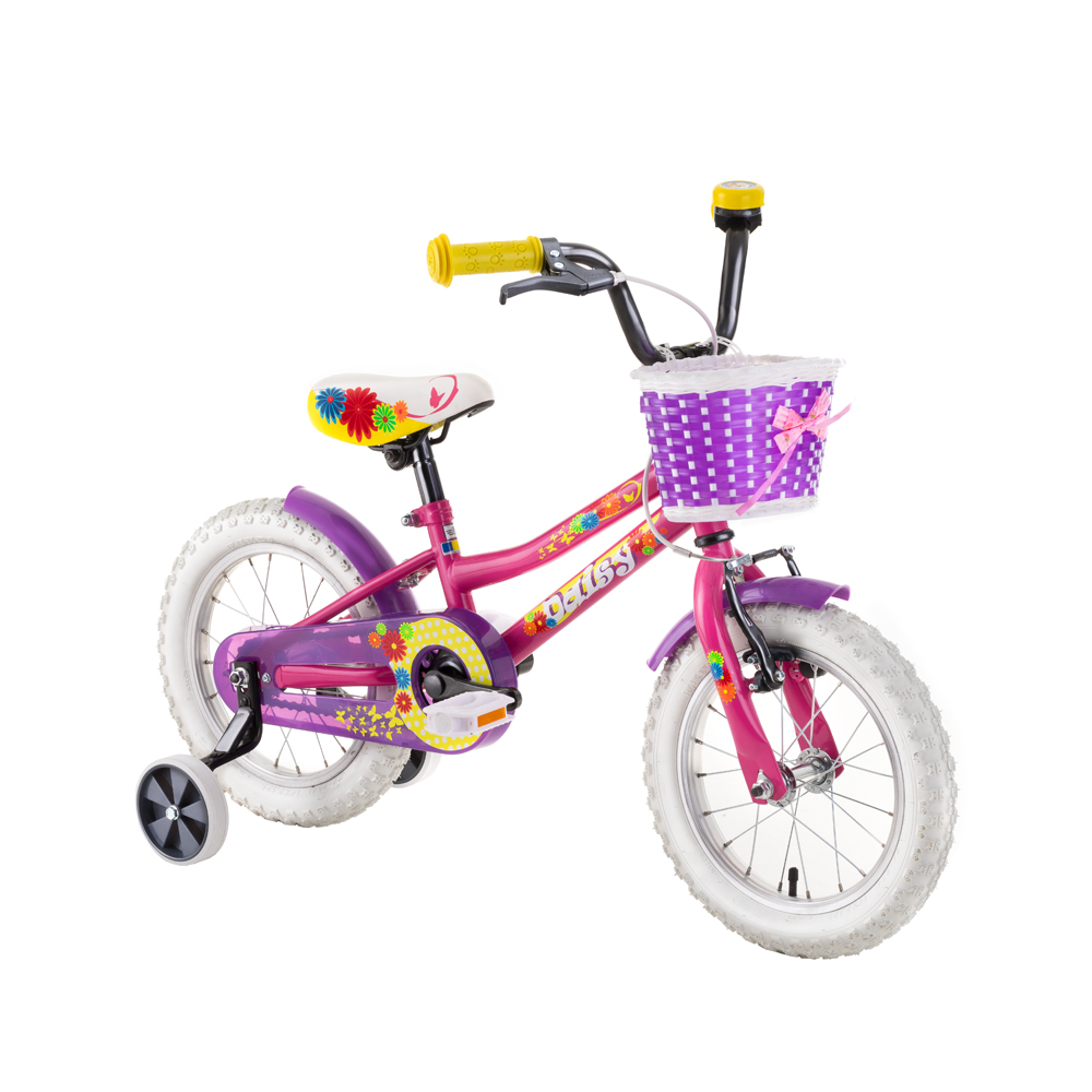 

Дитячий велосипед DHS Daisy 1602 16” – 2019 - рожевий