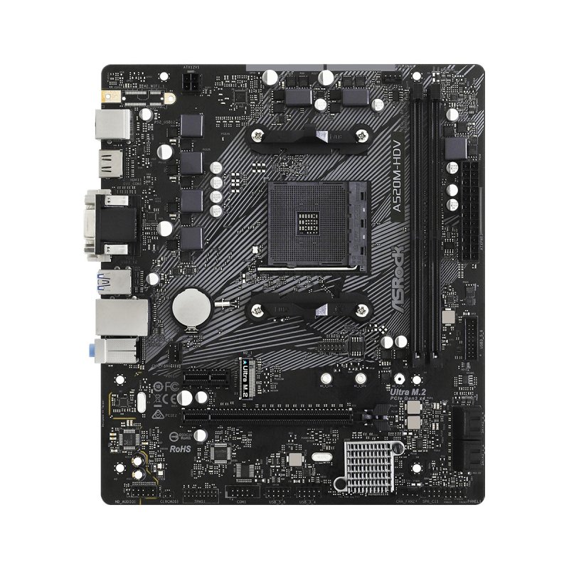 

Материнськая плата ASRock A520M-HDV (A520M-HDV)