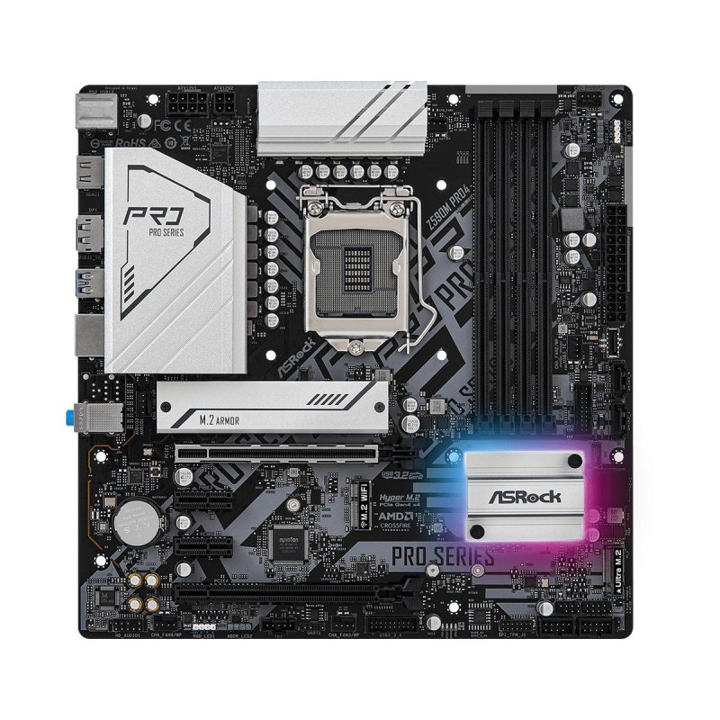 

Материнськая плата ASRock Z590M Pro4 (Z590M PRO4)