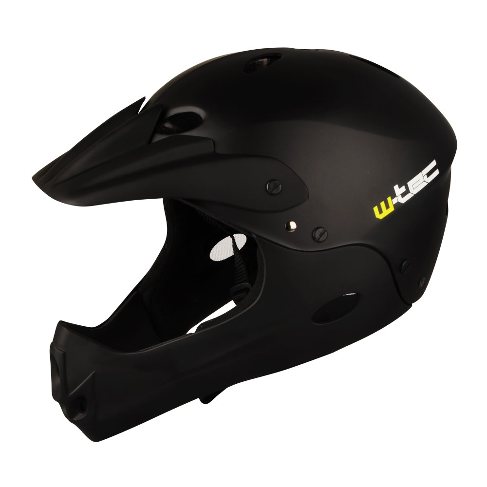 

Шолом для спуску W-TEC Downhill model 2020 - розмір L(58-62) / чорний