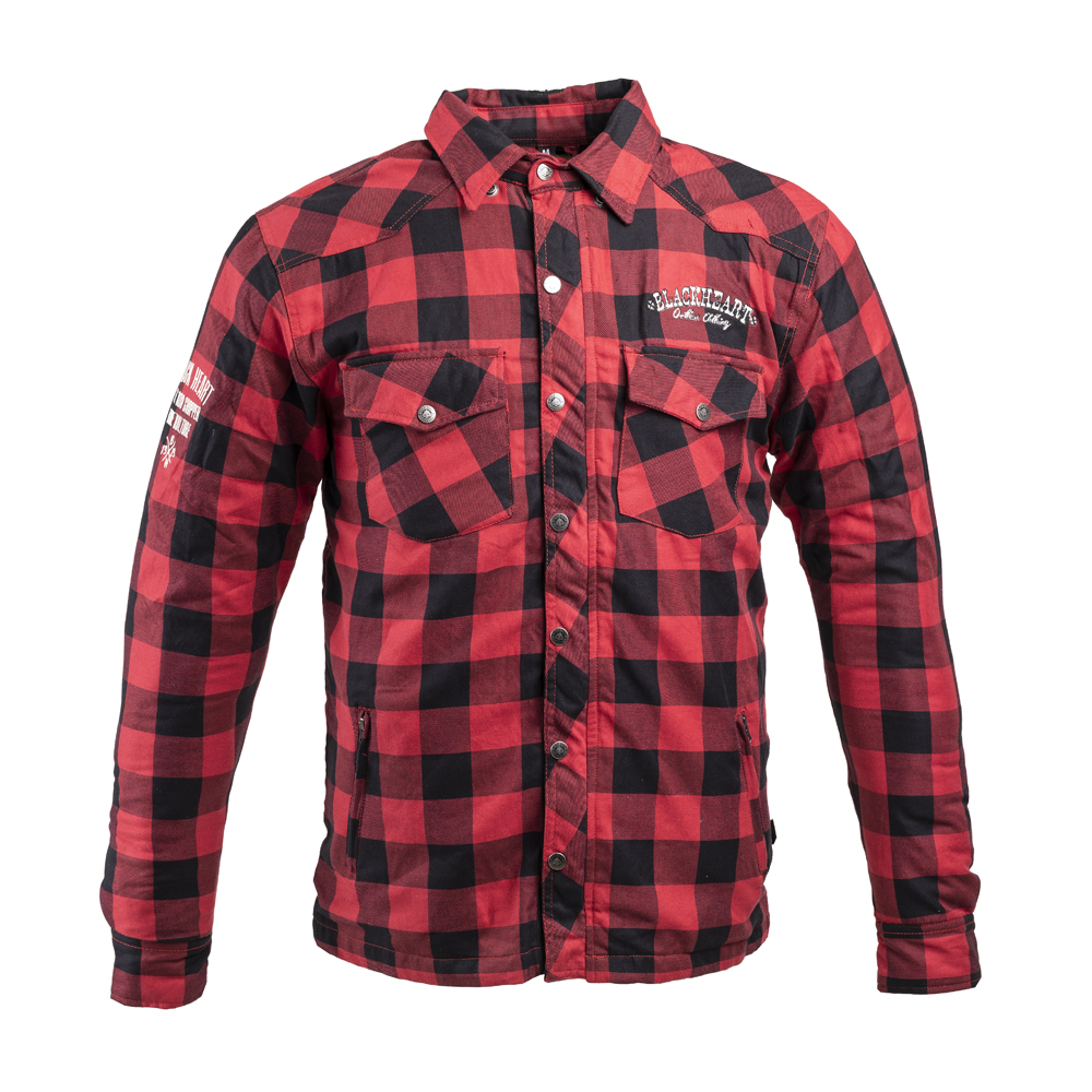 

Сорочка Shirt W-TEC Black Heart Reginald - L/червоно-чорний