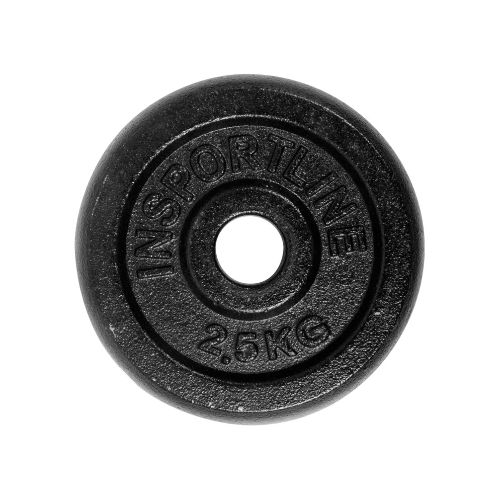 

Чавунна вагова пластина inSPORTline Castblack 2.5 kg