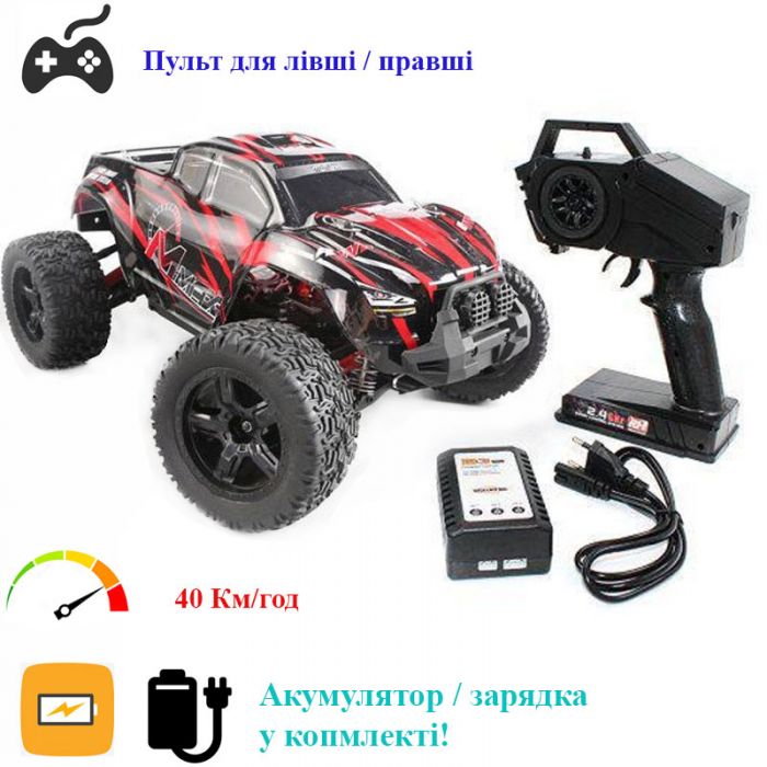 

Радиоуправляемый монстр Влагозащищенный Mmax Remo Hobby 1031 1/10 (красный)