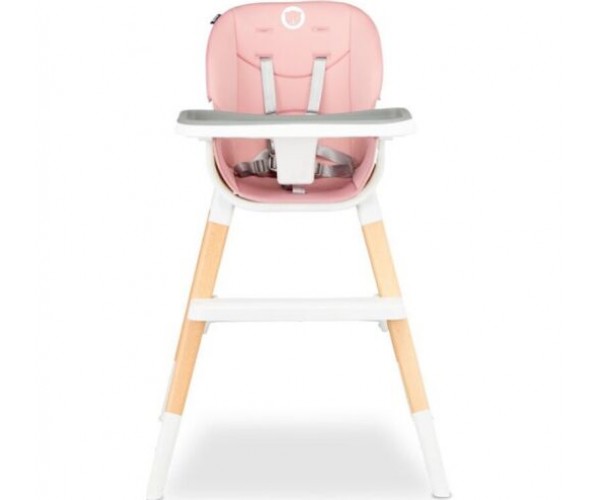 

Стульчик для кормления 4 в 1 Lionelo Mona Bubblegum, Розовый