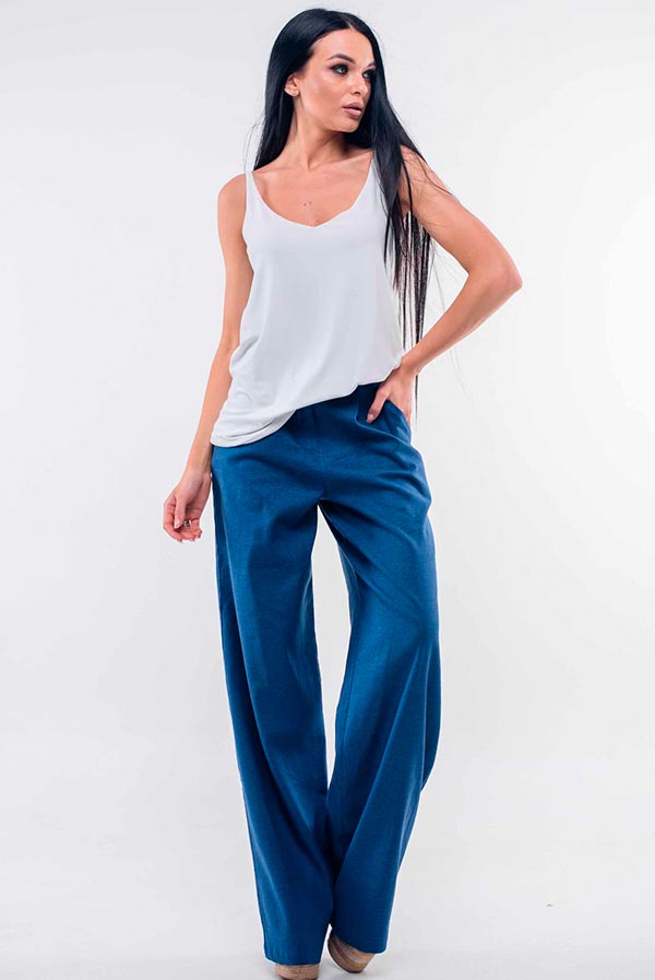 

Брюки Rimari "Шер-Лён" 52 (БР 14.1-51/18 темно-синий)