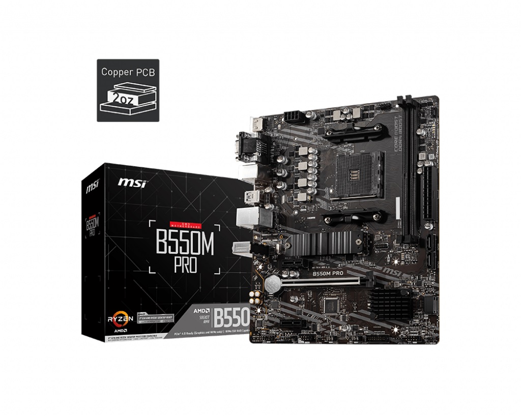 

MSI B550M Pro Socket AM4