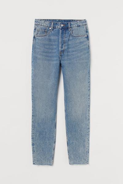 

Джинсы Slim Mom High Ankle H&M 40 (170/76А) Светло-голубой деним