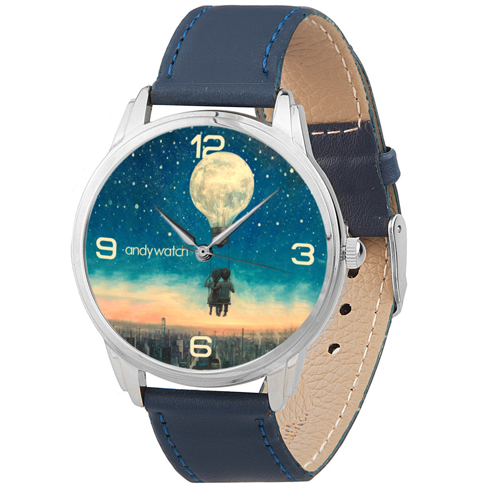 

Дизайнерские Наручные часы AndyWatch Happy together Синие