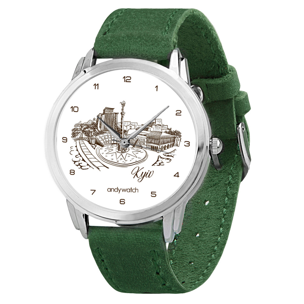 

Дизайнерские Наручные часы AndyWatch Киев Зеленые