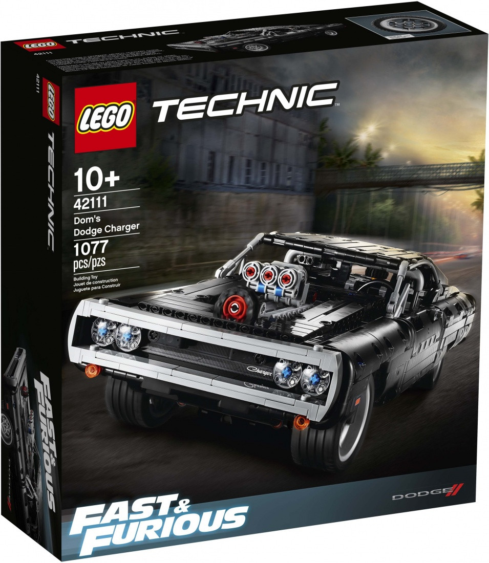 

Lego Technic Dodge Charger Доминика Торетто 42111