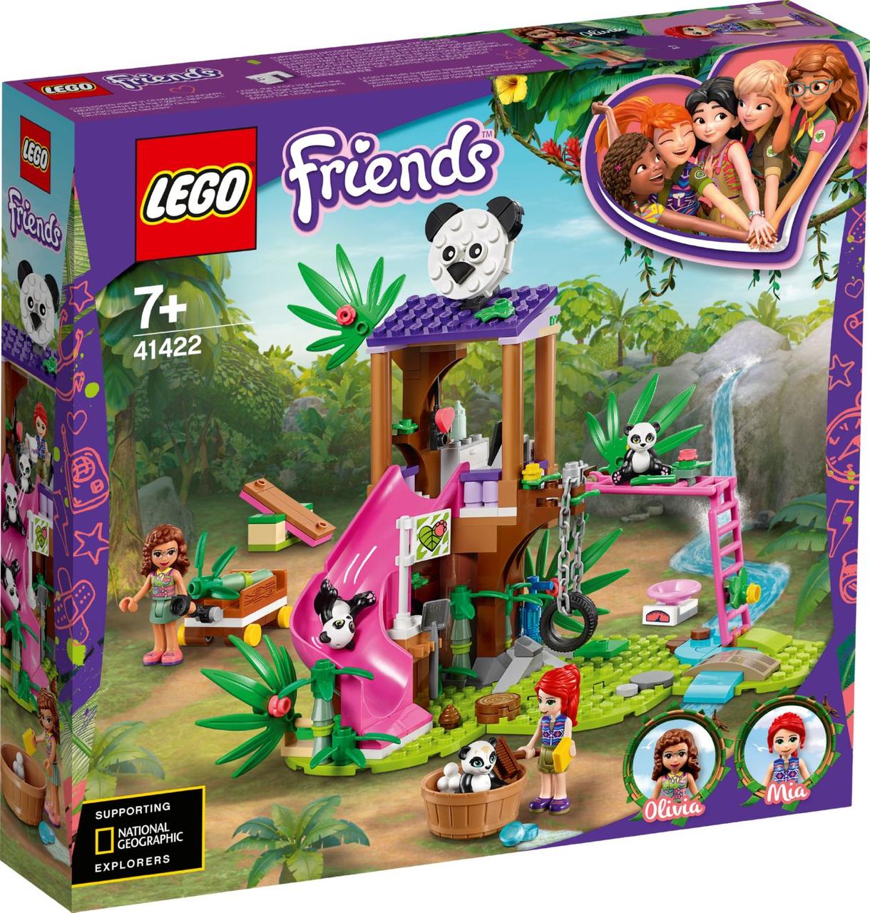 

Lego Friends Джунгли: домик для панд на дереве 41422