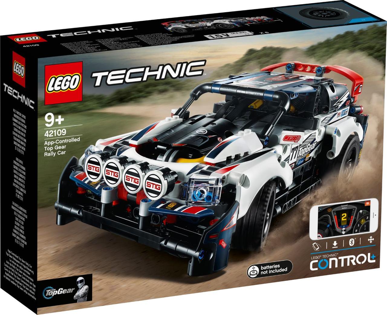 

Lego Technic Гоночный автомобиль Top Gear на управлении 42109