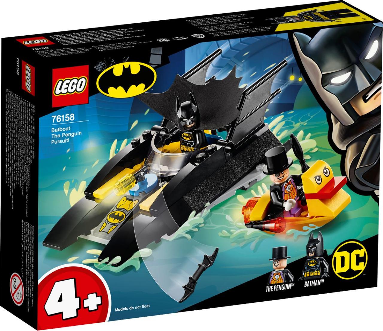 

Lego Super Heroes Погоня за Пингвином на Бэткатере 76158