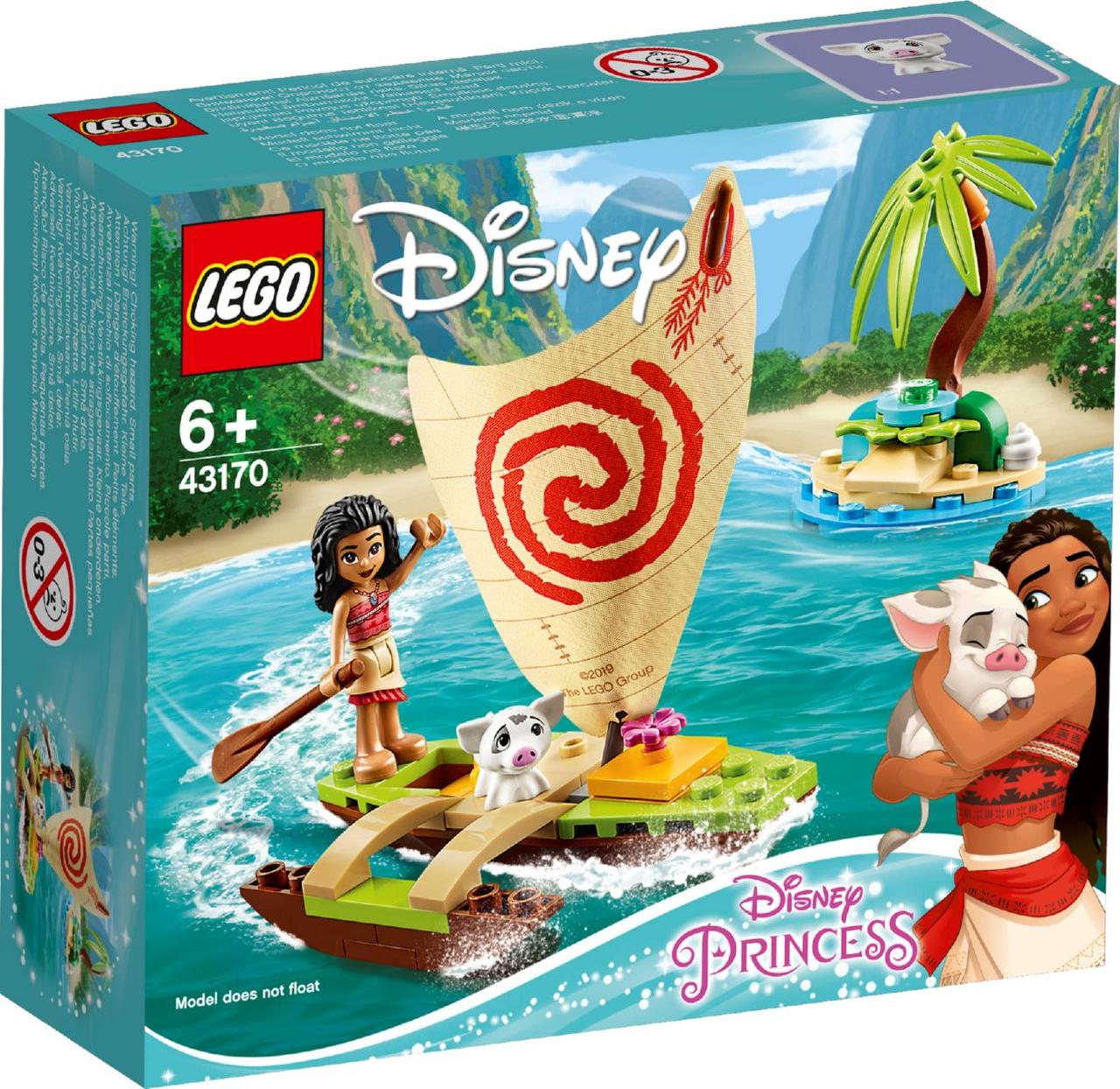 

Lego Disney Princesses Морские приключения Моаны 43170