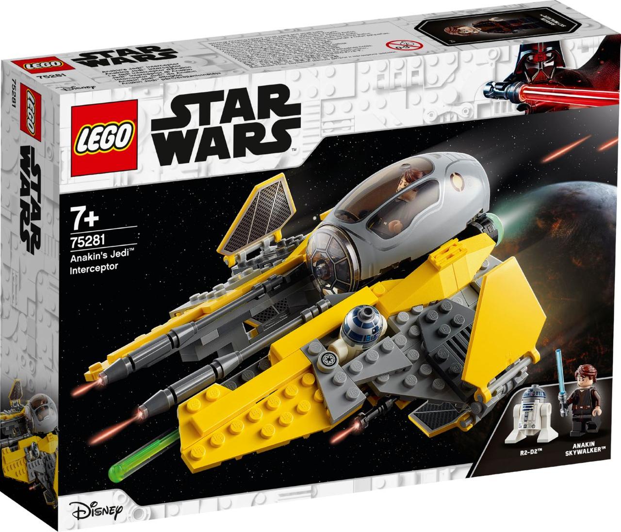 

Lego Star Wars Джедайский перехватчик Энакина 75281
