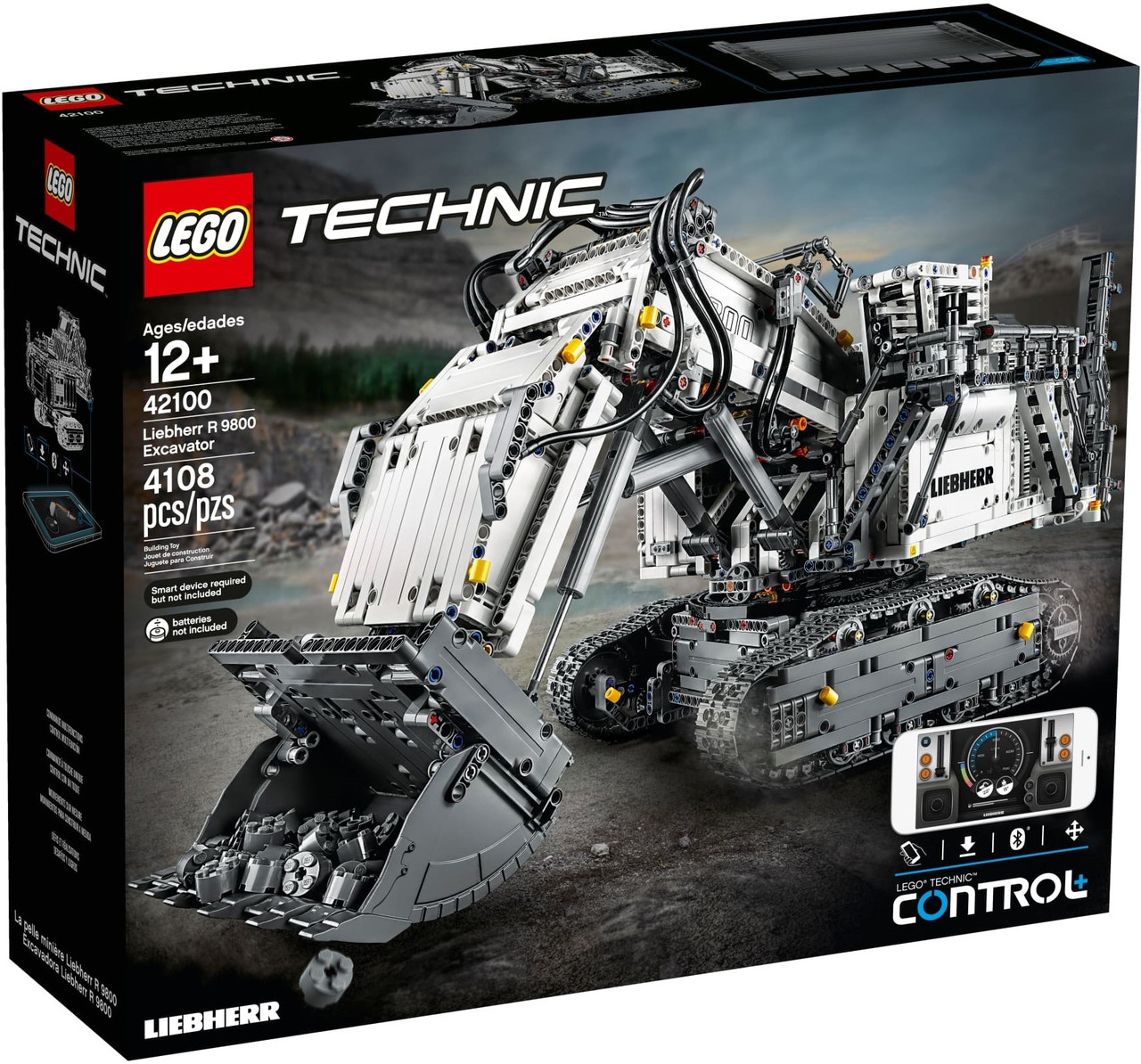

Lego Technic Экскаватор Liebherr R 9800 42100