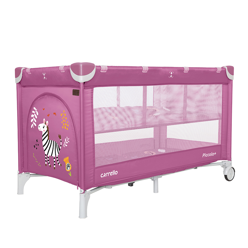 

Манеж Carrello два уровня дна Зебра Piccolo+ CRL-9201/2 Orchid Purple (CRL-9201/2)