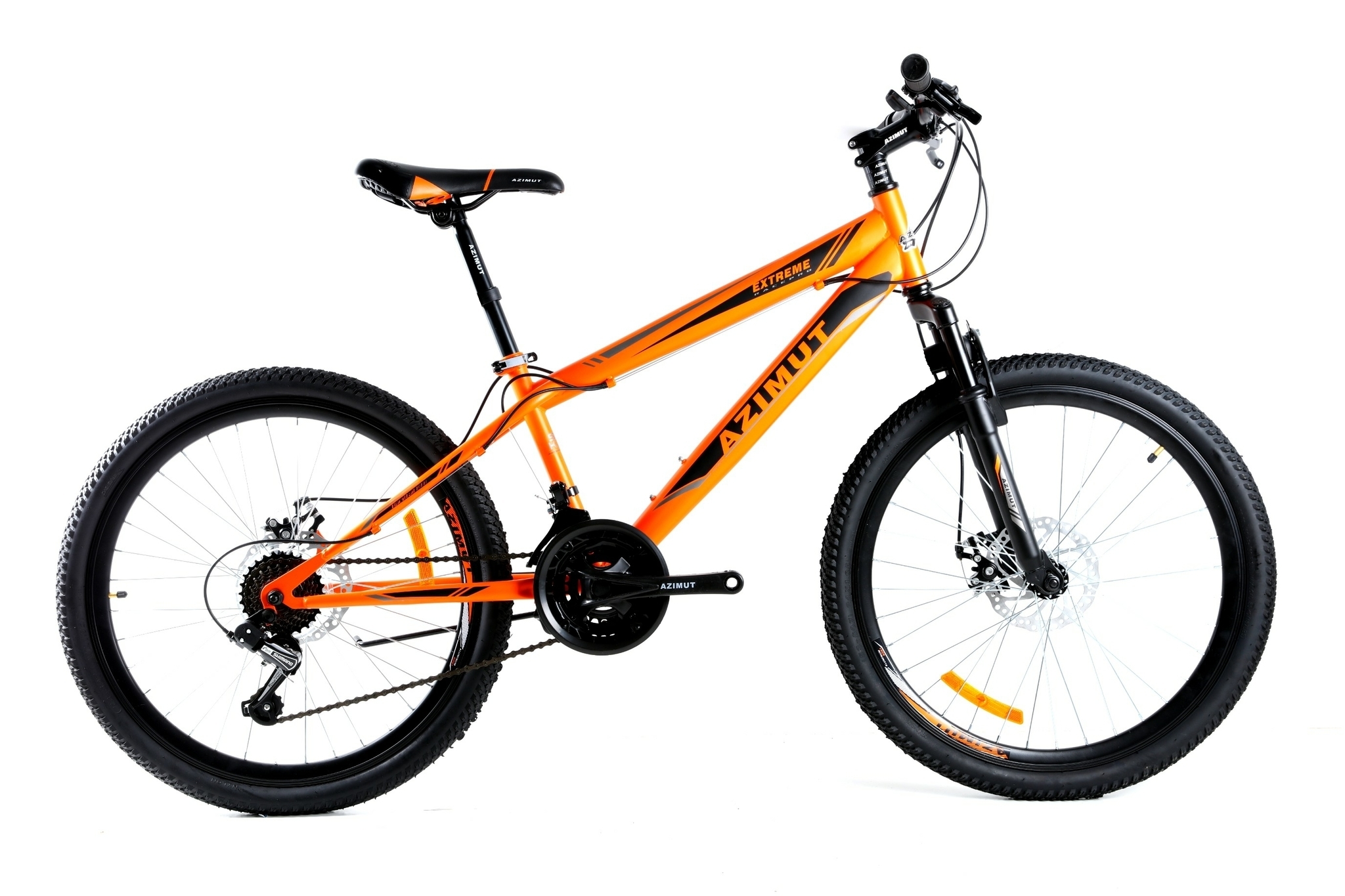 

Велосипед Azimut Extreme 2021 Shimano 26" 14" Orange (Extreme/GFRD)