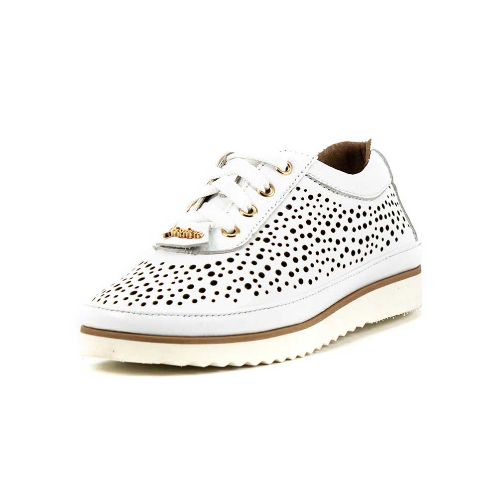 

Кеды детские Foletti Kids FK-Eva-18 белая кожа (32)