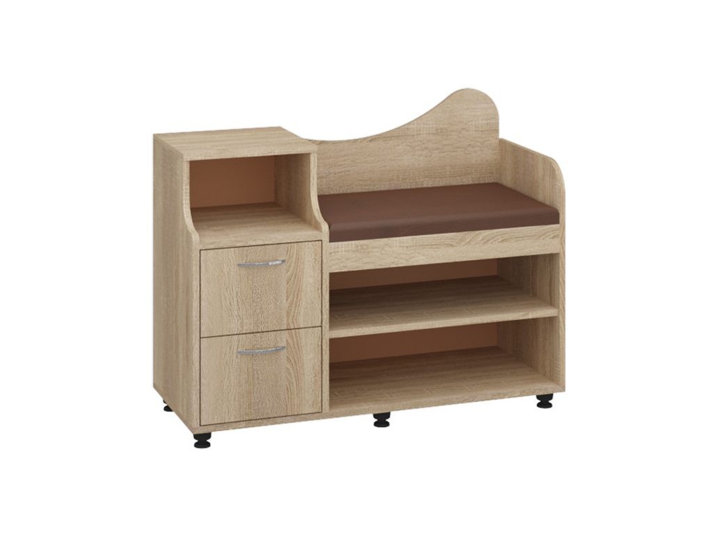 

Тумба для обуви Пехотин Б2 95х67х38 Дуб Сонома