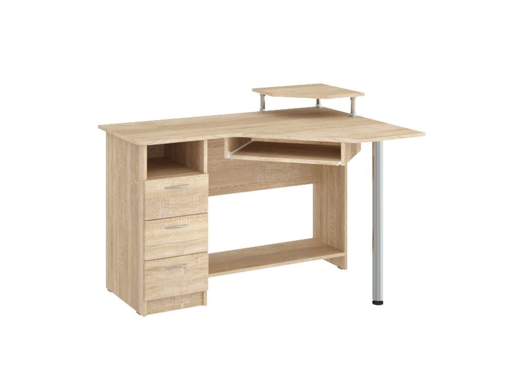 

Компьютерный стол Пехотин Орфей 120х75х88 Дуб Сонома