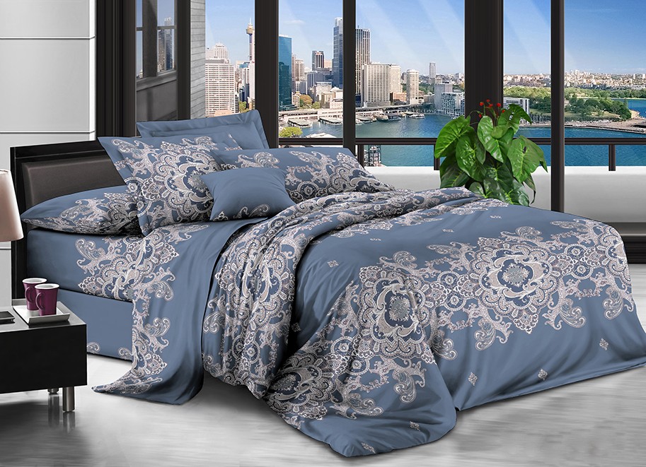 

Комплект постельного белья Modern Микросатин 15-0203 Singapore King Size