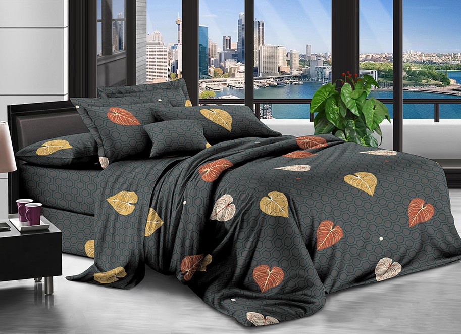 

Комплект постельного белья Modern Микросатин 15-0209 Montenegro King Size