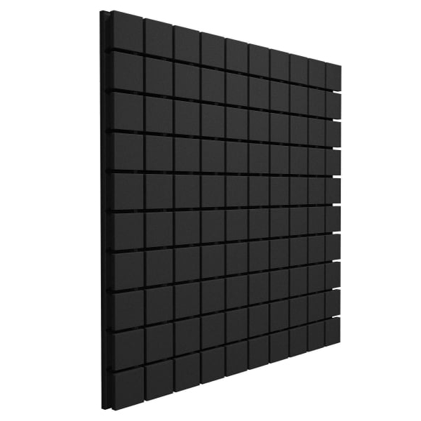 

Панель из акустического поролона Ecosound Tetras Black 30 100х100 см Черный графит