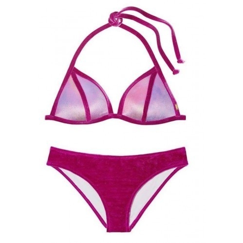 

Купальник Victoria's Secret PINK Бархатный S (D-E) Розовый
