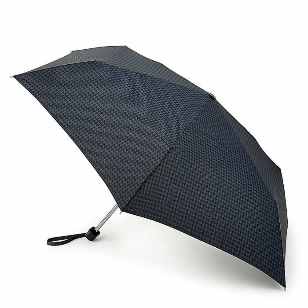 

Зонт женский Fulton Miniflat-2 L340 Houndstooth Гусиная лапка (L340-035252)