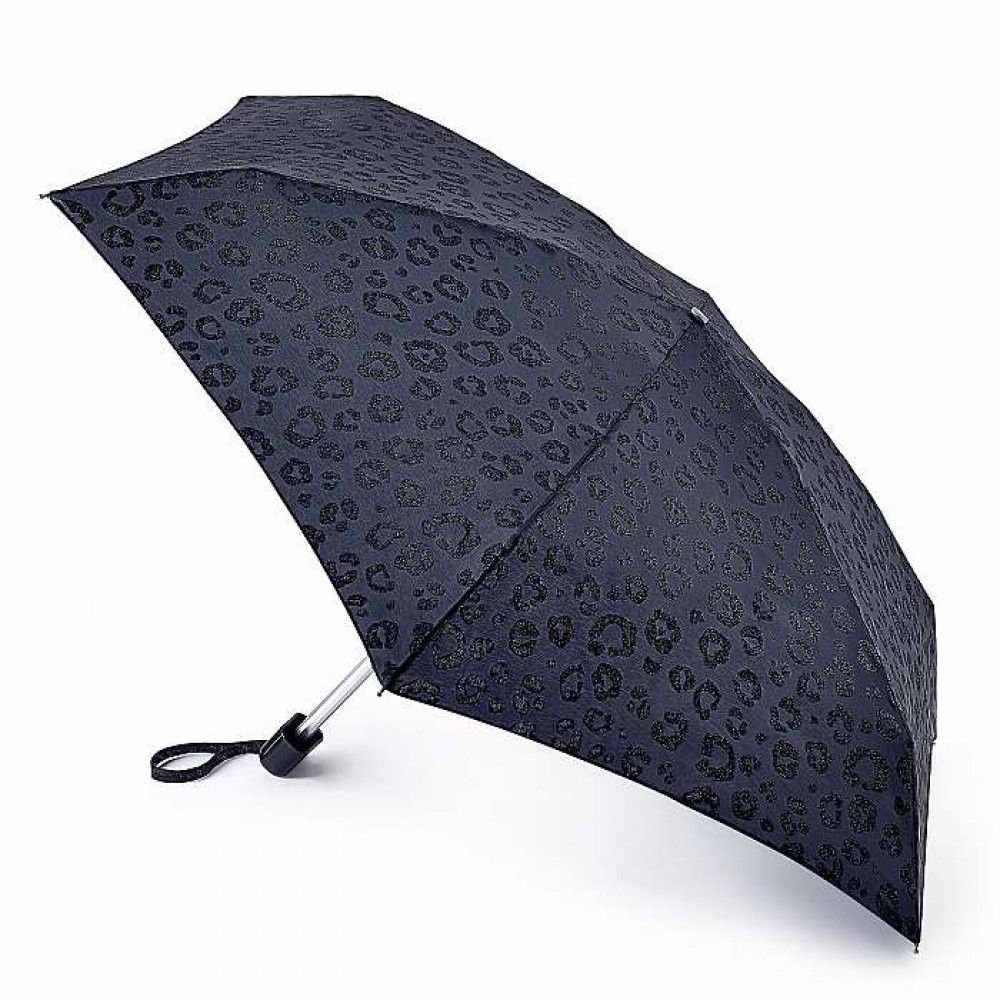 

Зонт женский Fulton Tiny-2 L501 Glitter Leopard Блестящий Леопард (L501-036716)