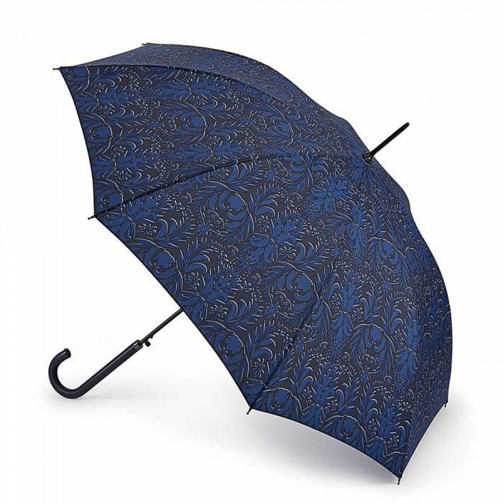 

Зонт женский Fulton Riva Auto-2 L065 Navy Brocade Узор (L065-030325)