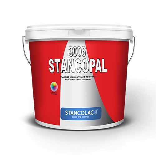 

Краска интерьерная для влажных помещений Stancolac Stancopal 3006 9 л Белая