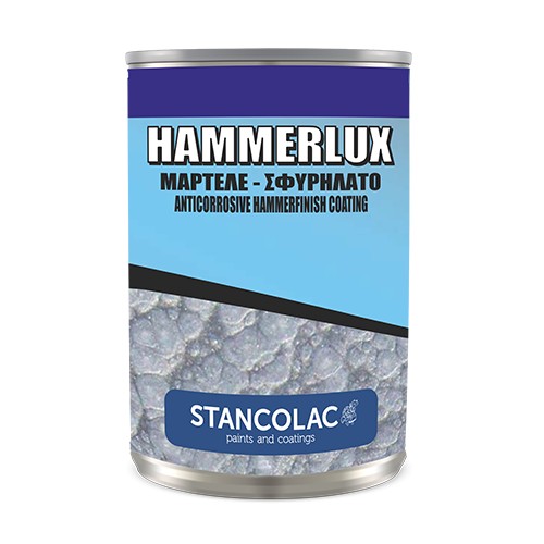 

Краска молотковая Stancolac Hammerlux 20 л Серебряная