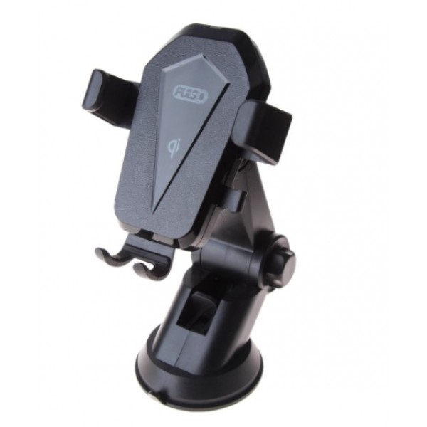 

Автодержатель для телефона Pulso WC-2502K с беспроводной зарядкой QC 2.0 (WC 2502K)