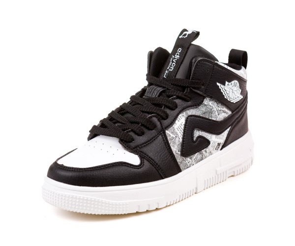 

Кроссовки Fashion A30261-2 черн/бел (39-44) 39