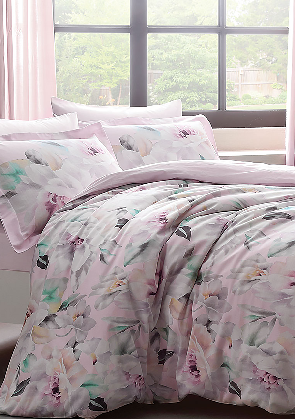 

Постельное белье Tivolyo Home Fulmine 1,5 спальное 4 предмета розовый