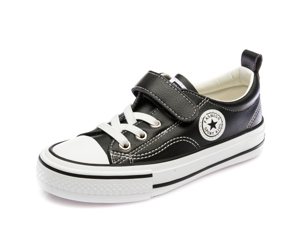 

Кеды Fashion S5795(31-37) черные 34р 20.8 см