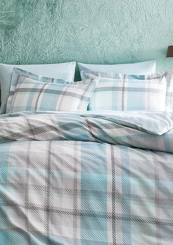 

Постельное белье Tivolyo Home Scotch евро 6 предметов зеленый 200х220