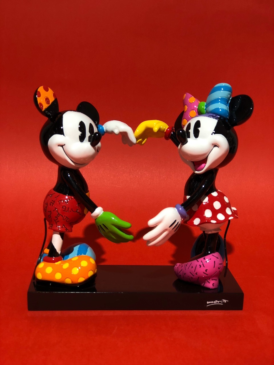 

Статуэтка Britto Микки и Минни Маус 17,5 см