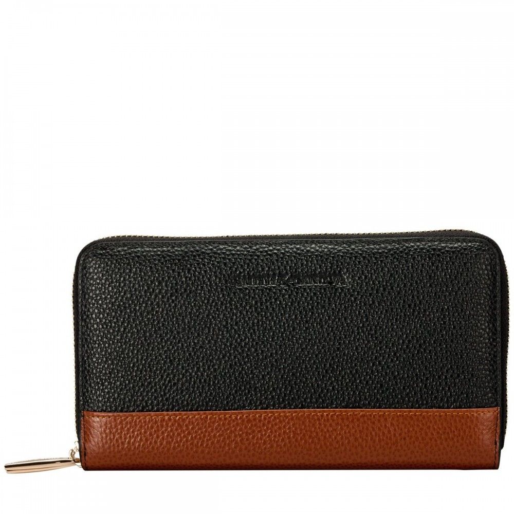 

Кошелек женский Smith & Canova 26800 Althorp Black-Tan (26800 BLK-TAN)