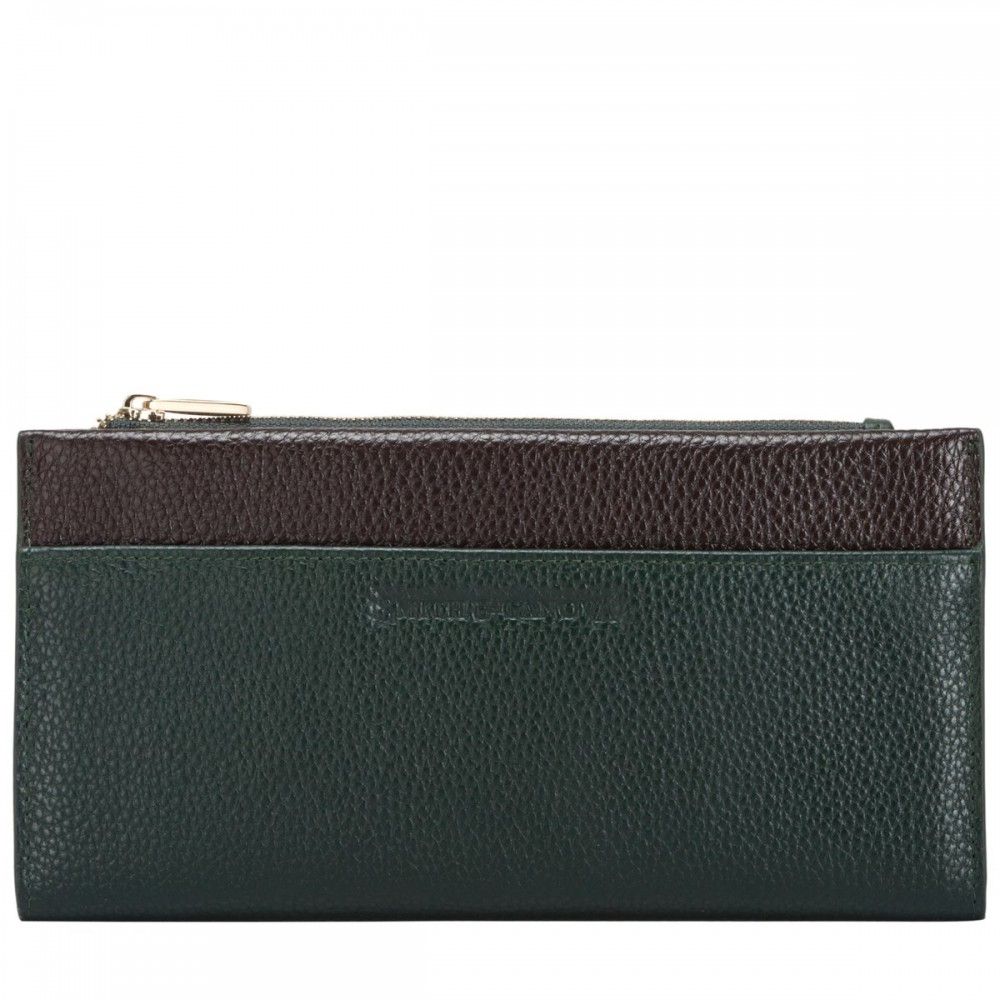 

Кошелек женский Smith & Canova 26801 Althorp Green-Brown (26801 GREEN-BRN)